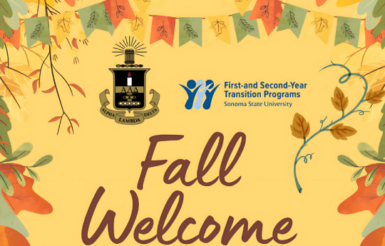 Fall Welcome | Alpha Lambda Delta & First and Second Year Transition Programs