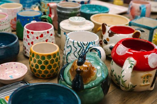 Painted Mugs