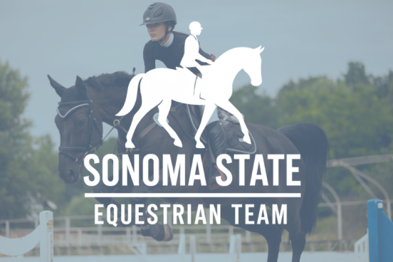 Sonoma State Equestrian Team Sonoma State Equestrian Team, A woman riding a horse