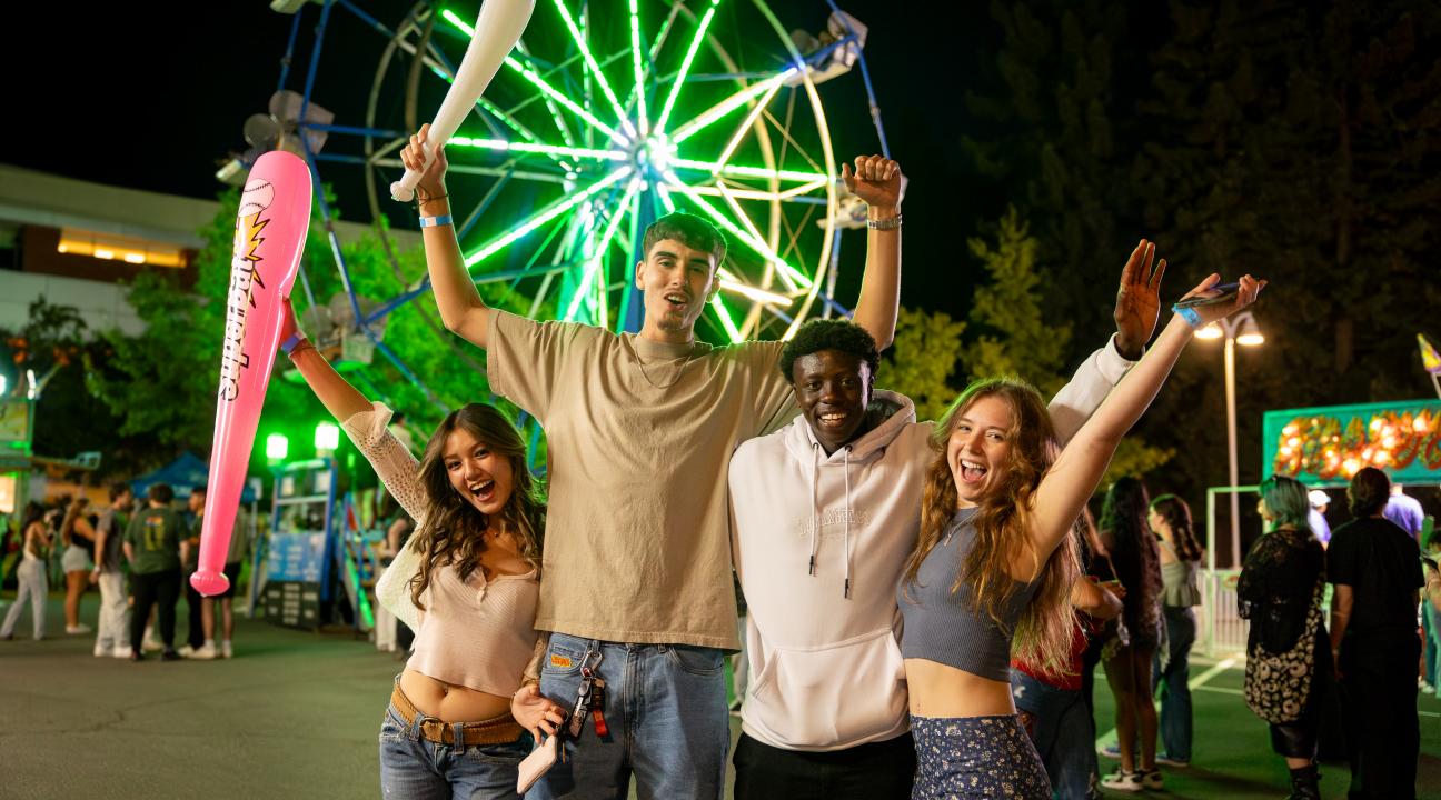 Students having fun at ssu big nite