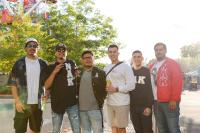 a group of students posing for the camera