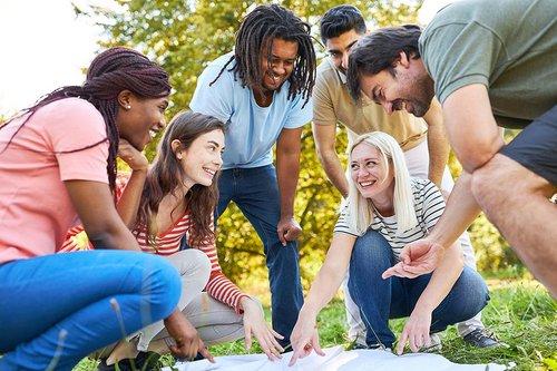 people working together on a project