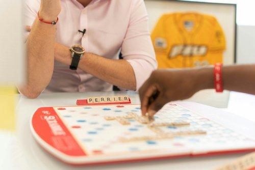 students playing scrabble