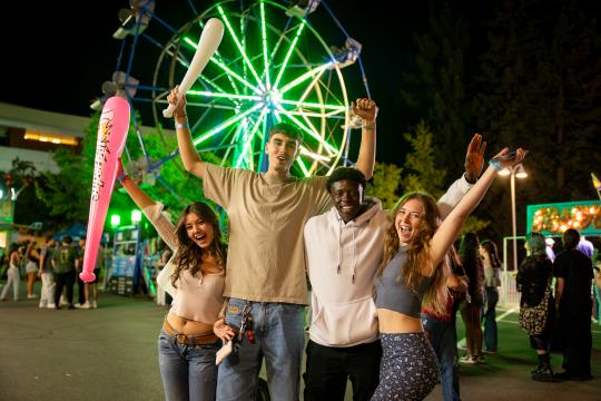 Students having fun at ssu big nite