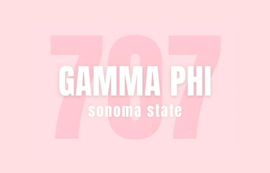 707 Gamma Phi Sonoma State