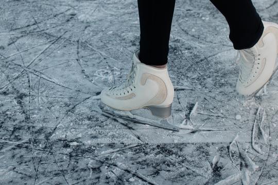 Image of someone ice skating